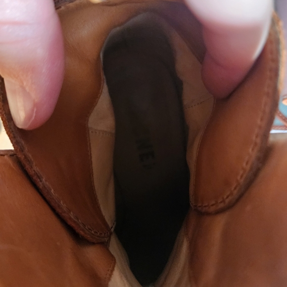 ACNE Studios Cypress Con Ankle Boots In Brown Leather Size 38 - Picture 12 of 16